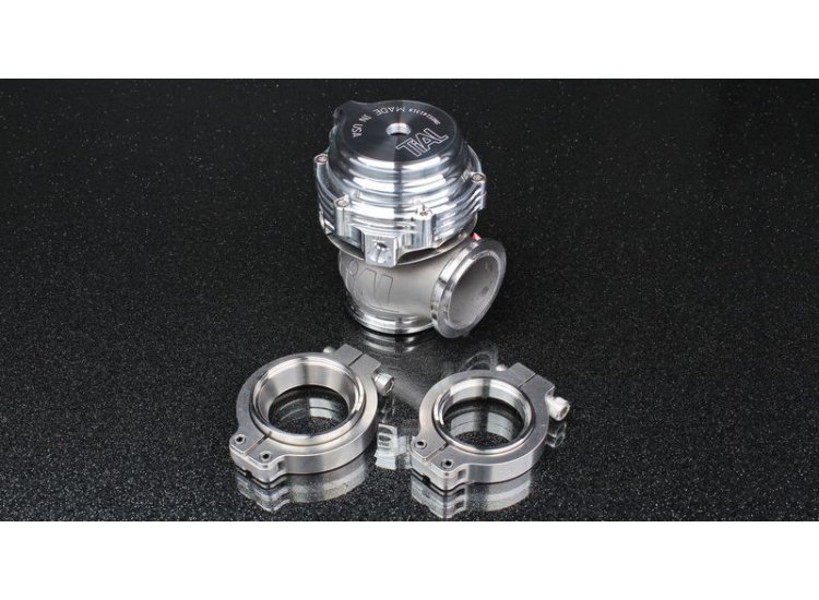 Вестгейт (wastegate, клапан сброса выхлопных газов), MV-S 38мм silver/серебристый с установочным комплектом от 0,3 до 1,7 BAR MV-S SILVER