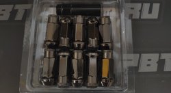 Гайки колесные Muteki Super Tuner M12*1.25, высота 47мм, 20шт. темно-серый