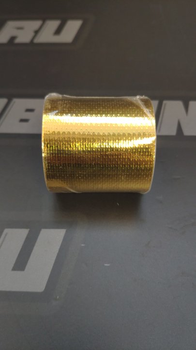 Термоизоляционная ткань самоклеющаяся, золото (50мм*5м рулон)