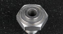 Адаптер П AN6 - приварной, под ключ, алюминий,