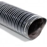 Воздуховод силиконовый, диаметр 63mm, до +250°С, цена за 1м, Thermal Division TDAD163B