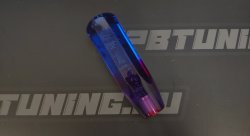 Ручку КПП с гранями 150мм сине-фиолетовая