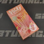 POCKY Печенье "Палочки клубничные, 41гр