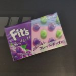 Резинка жевательная FIT`S Grape MIX, Lotte, 24.6 г
