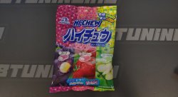 Жевательные конфеты Hi-Chew 3 фруктовых вкуса (клубники, винограда, зеленого яблока), Morinaga, 94г