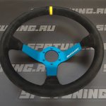 Руль спортивный Motamec Pro Rally Steering Wheel Deep Dish 3 Spoke 350mm