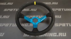 Руль спортивный Motamec Pro Rally Steering Wheel Deep Dish 3 Spoke 350mm