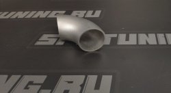 Отвод 42,4мм*2мм 90 градусов (нержавеющая сталь AISI304)