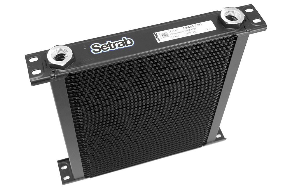 Радиатор масляный 40 рядов; 330 mm ширина; ProLine STD (M22x1,5 выход) Setrab