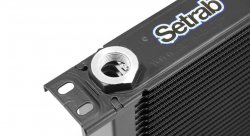 Радиатор масляный 44 рядов; 330мм ширина; ProLine STD (M22x1,5 выход) Setrab