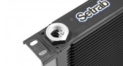 Радиатор масляный 40 рядов; 330мм ширина; ProLine STD (M22x1,5 выход) Setrab