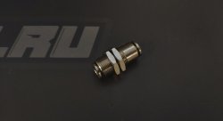 Фитинг проходной для трубок системы пожаротушения 8мм