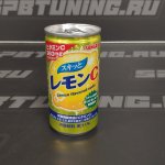 SANGARIA Напиток б/а газированный со вкусом лимона  "LEMON C" 190 мл. Япония