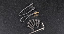 Руль NARDI STYLE 350мм, малый вылет, кожа, красная нить, Burnt Blue