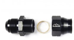 Фитинг AN10 под алюминиевую трубку "папа"