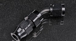 Фитинг AN4 45 градусов под алюминиевую трубку 6,35мм 