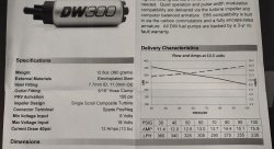 DeatschWerks насос топливный 340л/ч Mazda RX8 DW300