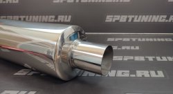 Бочка выхлопная HKS Hi-Power style большая вход 63мм выход 102мм