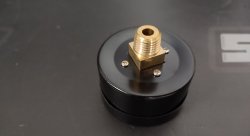 Манометр масляный/топливный, 49мм, G1/4" до 10 бар