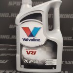 Моторное масло VALVOLINE VR1 RACING 20W50 5л SW
