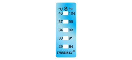 Термополоска самоклеющаяся Thermax 5   29°С - 40°С