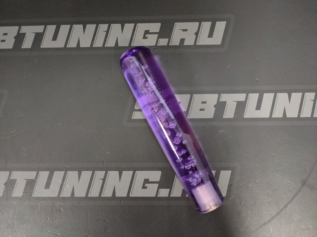 Насадка на ручку КПП JDM 200мм фиолетовая 