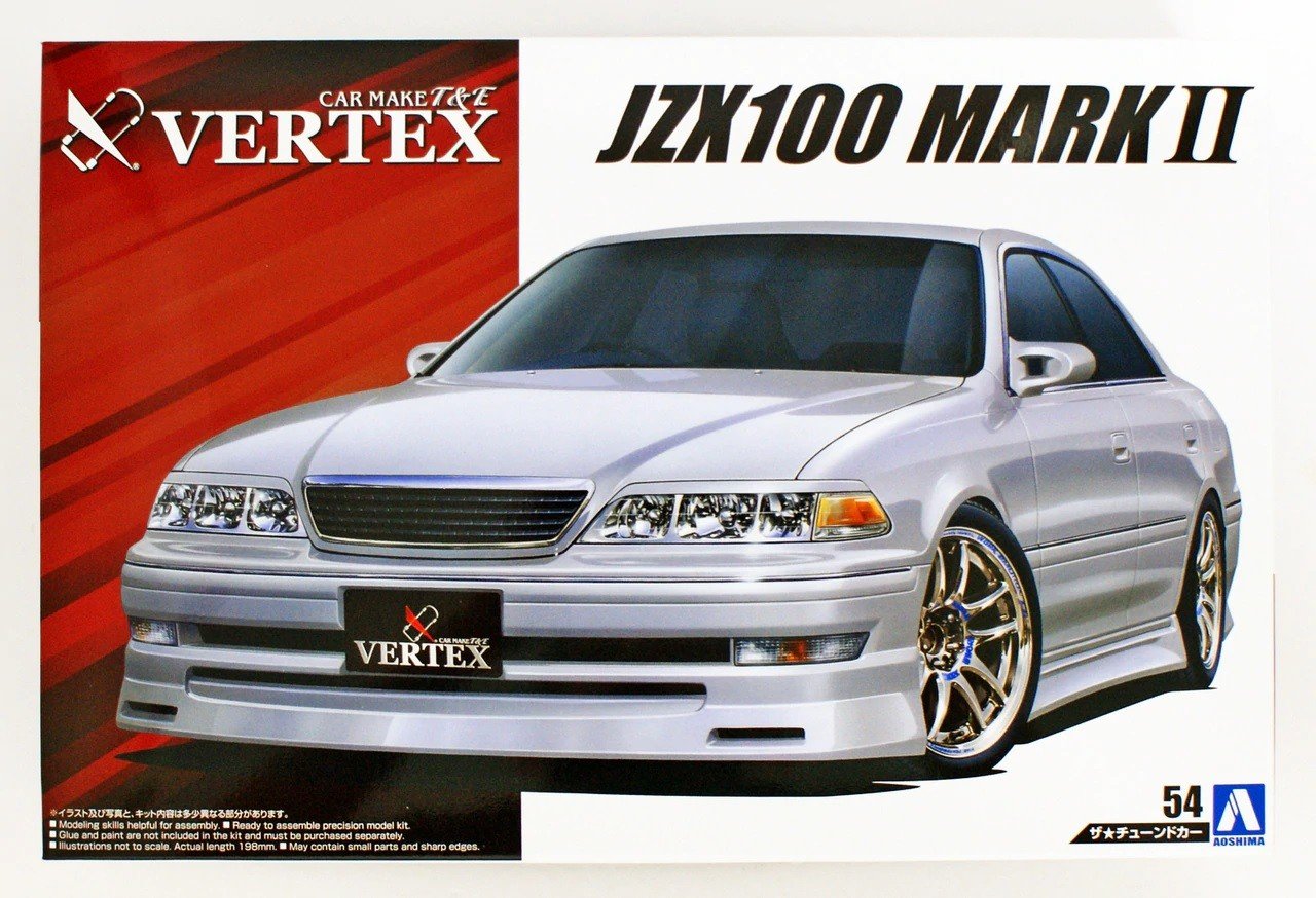 Сборная модель TOYOTA MARK II TOURER V ' 98 JZX100 VERTEX