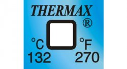 Термоиндикаторная наклейка Thermax Single 132°С