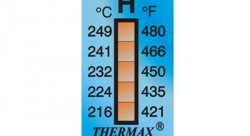 Термополоска самоклеющаяся Thermax 5   216°С - 249°С