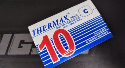 Термоиндикатор THERMAX-C самоклеющийся 1шт. 132 градусовС - 182 градусовС