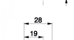 Кронштейн крепления вентилятора SPAL