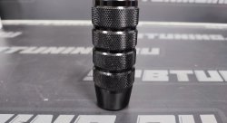 Ручка КПП алюминий 95 мм черная