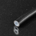 Шланг тефлоновый AN8 в армированной стальной + пластиковой оплётке