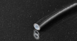 Шланг тефлоновый AN8 в армированной стальной + пластиковой оплётке