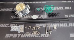 Коллектор впускной фрезерованный Toyota 2JZ-GE atmo c дросселем 90мм и топливной рейкой