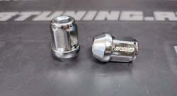 Гайки колесные Rays style M12*1.5, высота -35мм, хром