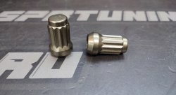 Комплект Гаек колесных M12X1,5 Дымчатый хром, высота 33мм, 12 луч