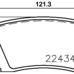 Колодки тормозные DC1879E14 DC brakes Street RT.2, задние TOYOTA CAMRY V70; LEXUS ES300h; RX (уценка)