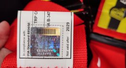 Ремни безопасности Beltenick, 4х точечные с омологацией до 2030г., красные