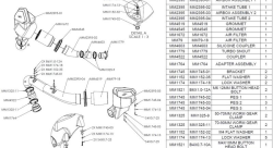 Mishimoto BMW G8x M2/M3/M4 Performance air intake система впуска