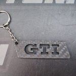 Брелок карбоновый GTI