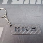 Брелок карбоновый HKS