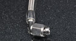 Шланг AN4 тефлоновый 60см, прямой / 90 градусов KINUGAWA