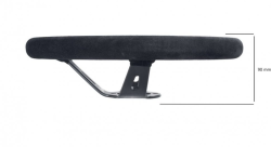 Руль, замша, диаметр 350мм, вылет 90мм, Atech Racing