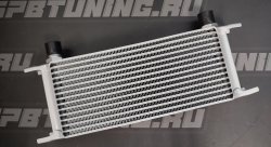 D1Spec Масляный радиатор 15 рядов с проставкой 45 и шлангами
