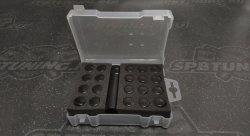 Комплект гаек колесных M12X1,25 Черный хром, высота 33мм, 12 луч