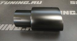 Насадка на глушитель D посадочный 63мм / D наруж 89мм