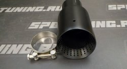 Насадка на глушитель D посадочный 63мм / D наруж 89мм