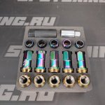 Гайки колесные KICS RC-13N Racing Nut Composite R40  М12х1,25