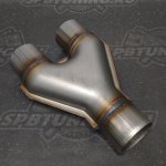 Переходник выхлопных систем Magnaflow style (Y-pipe) 57мм